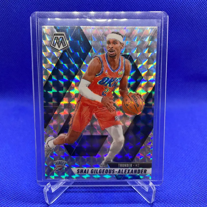 2025 Panini Mosaic Shai Gilgeous-Alexander Mosaic Prizm Oklahoma City Thunder