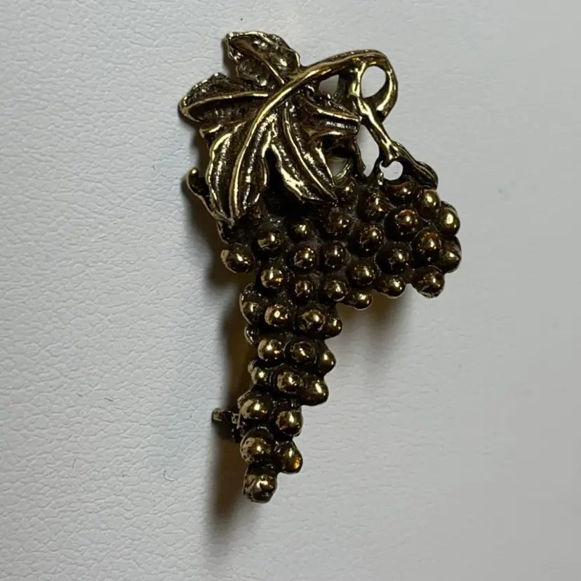#29 - 1950s Designer Robert Zentall Grape Cluster Brooch