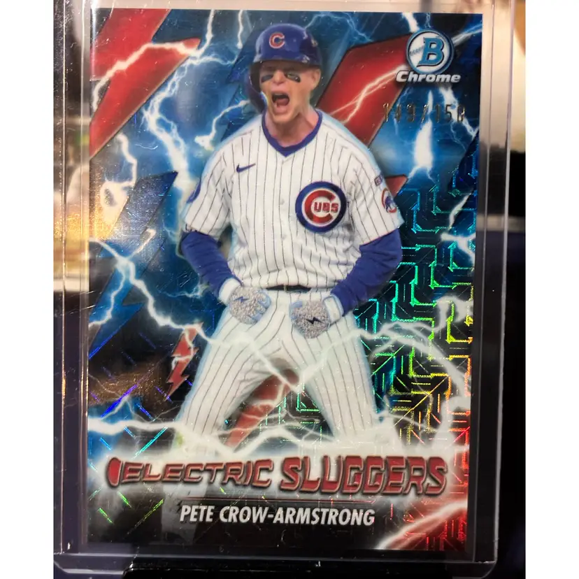 Pete Crow Armstrong Electric Sluggers Mega Blue /150