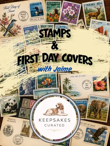 Ephemera With Jaime! FDC, Stamps, Postcards, Disney, Floral, Christmas!