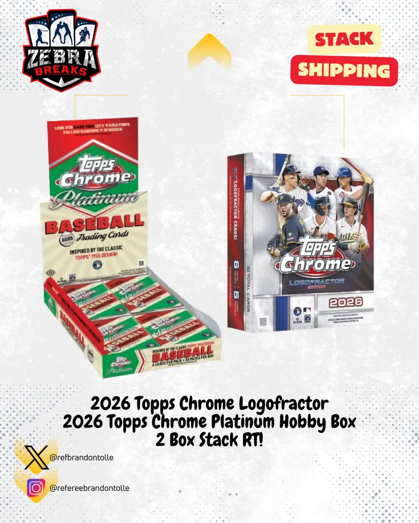 ZB 26336: 2026 Logofractor/2025 Chrome Platinum 2 Box Stack Rip