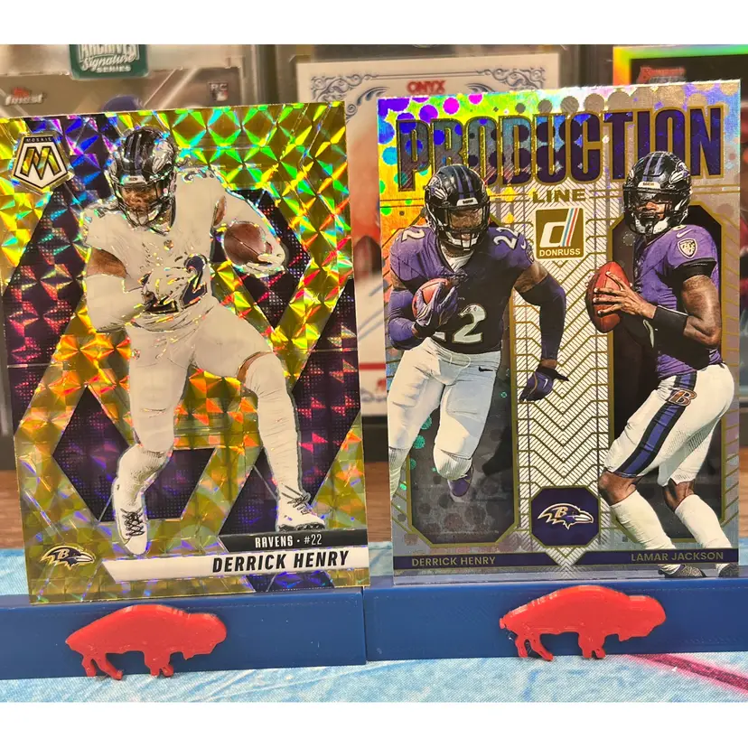 Derrick Henry Lot (Yellow Mosaic) Baltimore Ravens