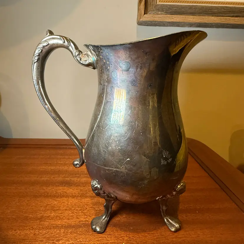 Sheridan Silver-plated Footed Water Pitcher
