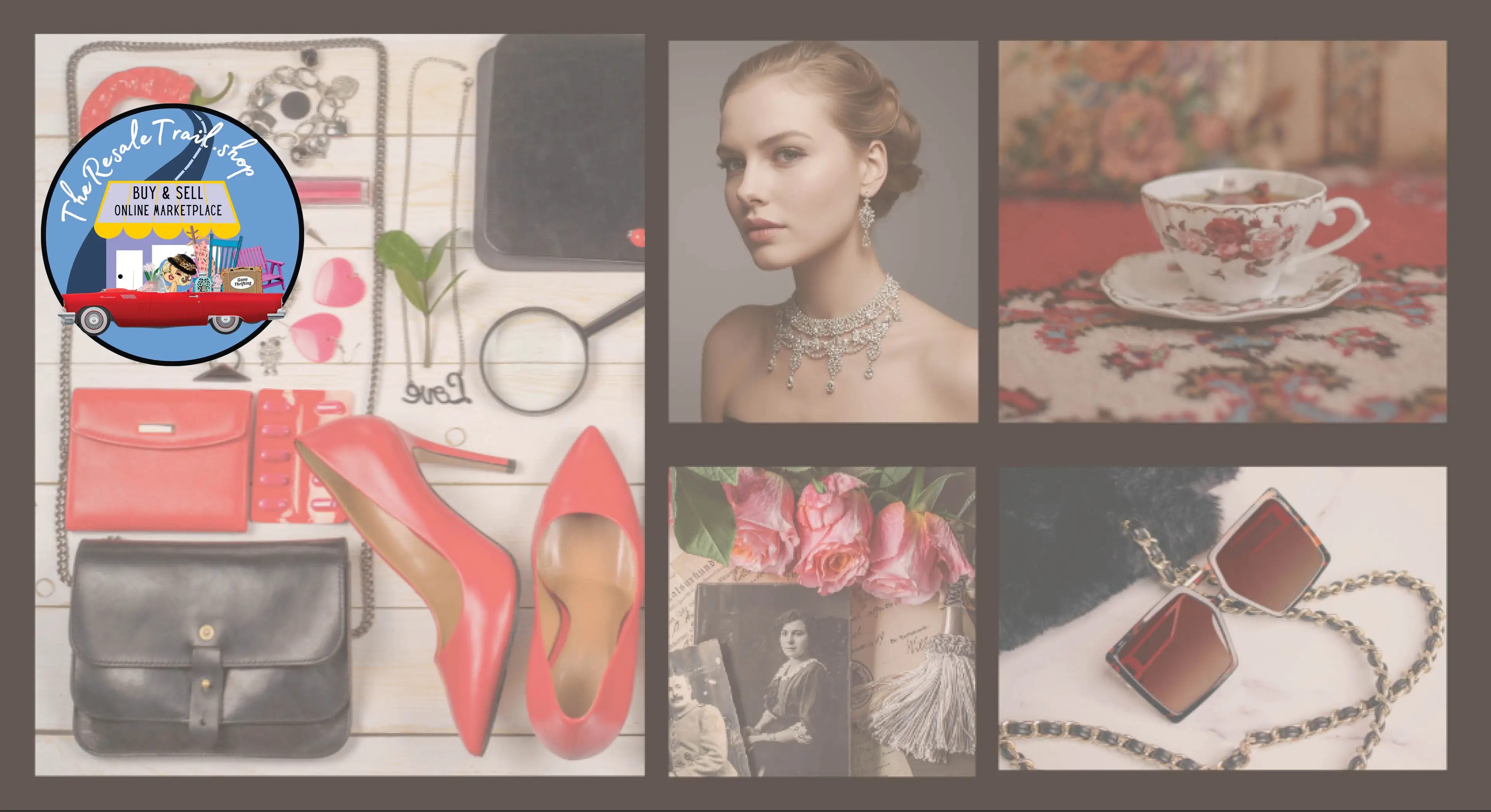 Vintage treasures and antiques