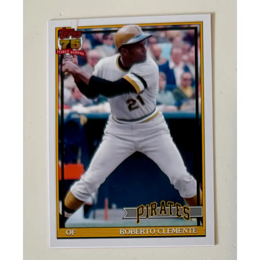 Roberto Clemente 1991 Topps Pittsburgh Pirates