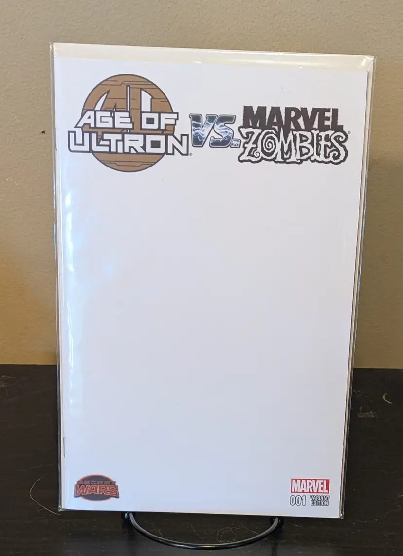 Marvel Secret Wars Age Of Ultron Vs Marvel Zombies Variant #001 2015