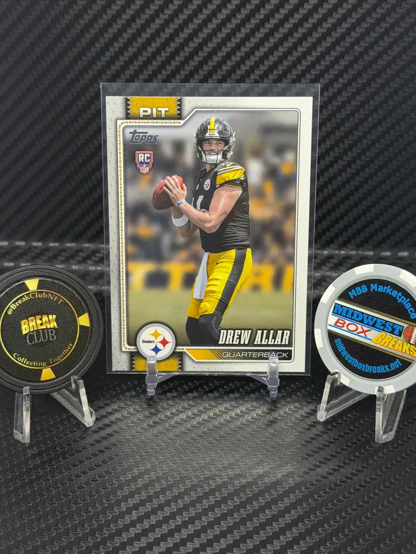 Drew Allar - 2026 Topps Flagship RC Pittsburgh Steelers - Midwestboxbreaks.net