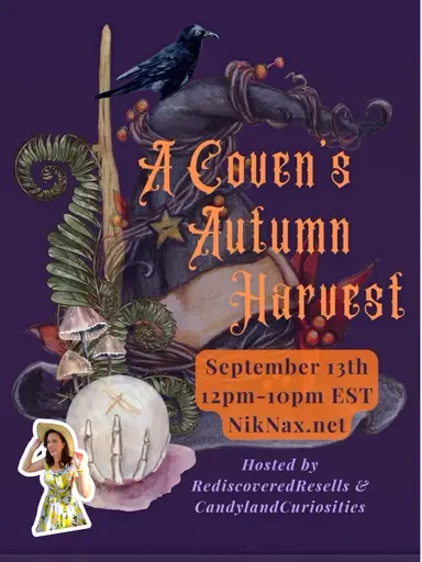 A Coven’s Autumn Harvest Train w/JanetLovesToShop