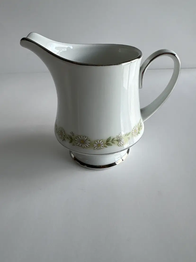 Noritake Tribly Vintage Floral Creamer Pitcher