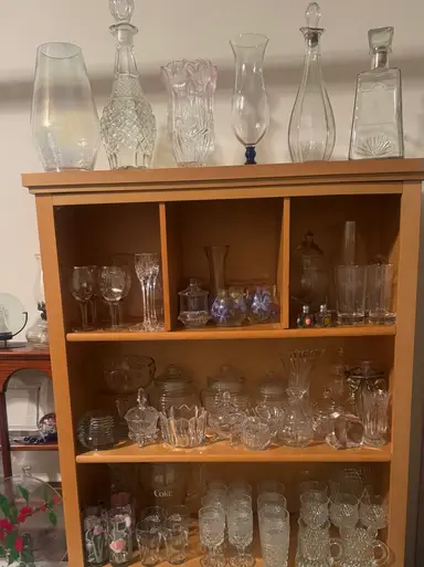 I Can See Clearly Now! Beautiful Clear Glass And Crystal! Let’s Go!