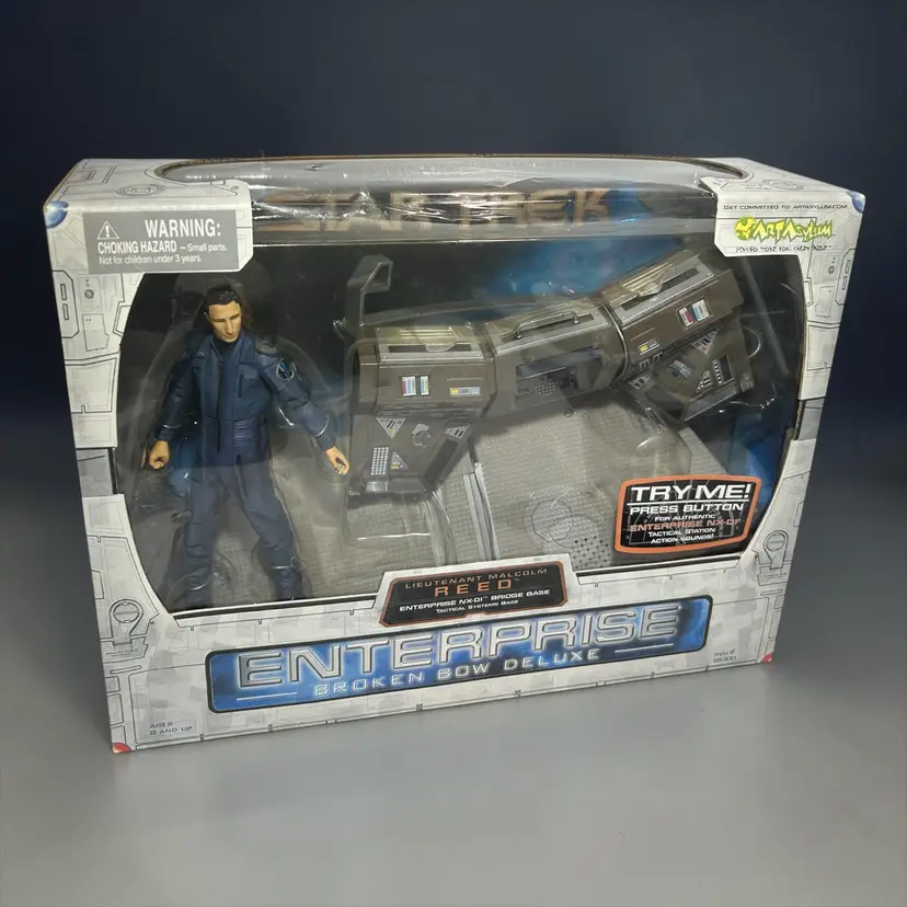 Star Trek Enterprise Broken Bow Deluxe Reed NX-01 Bridge Base #85300 SPACE INBOX