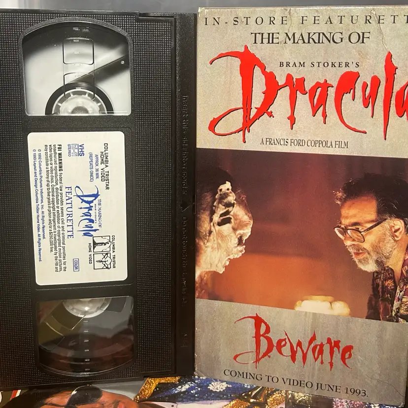 The Making Of Dracula Beware VHS (very Rare)