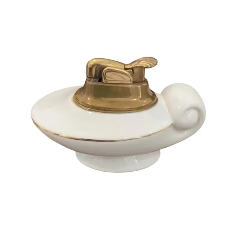 Vintage Evans Genie Lamp Table Lighter
