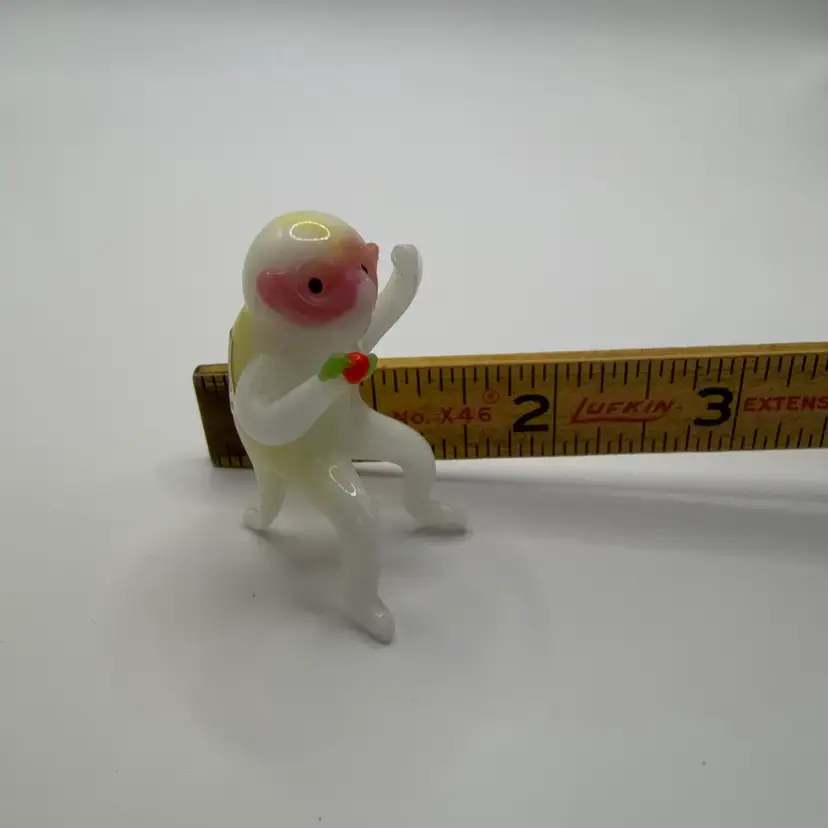 🔔 Mini Glass Zodiac Monkey