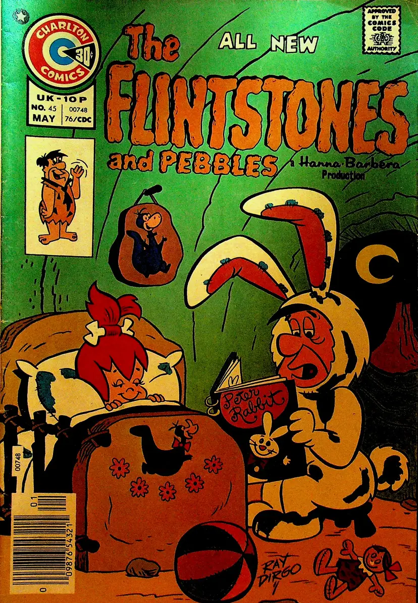 The Flintstones 45 Easter Bunny (nh)