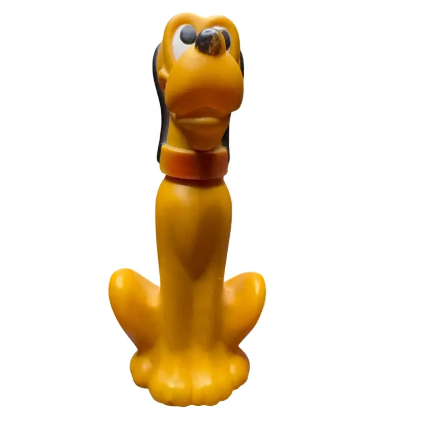 7” Avon Walt Disney Pluto Container Previously Contained No Tear Shampoo
