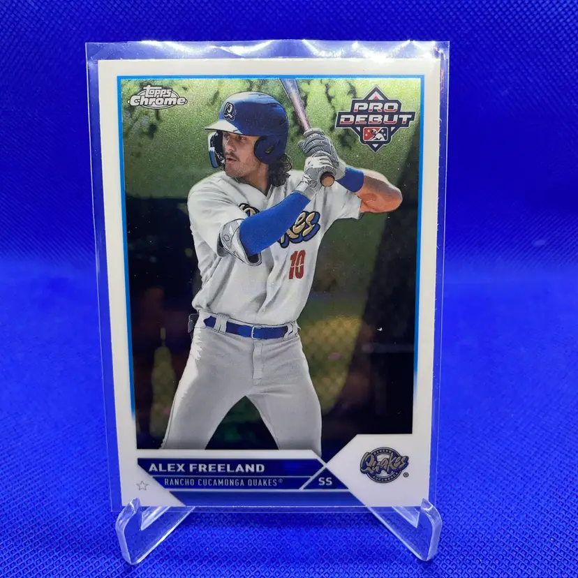 2023 Topps Pro Debut Alex Freeland Chrome