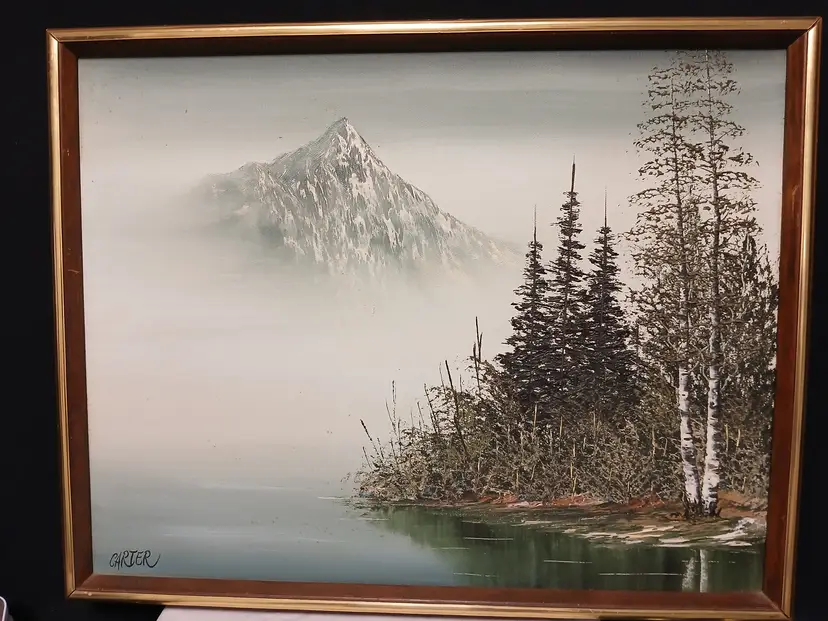 Carter Mountain Landscape Painting