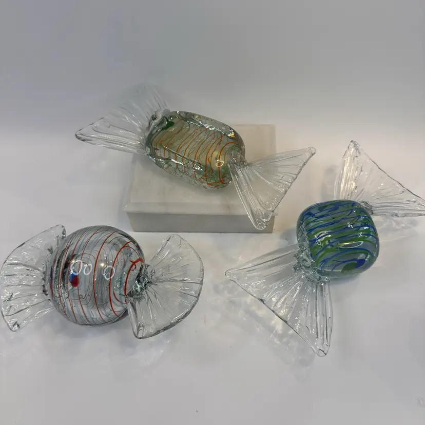 Choice Large Art Glass Candy