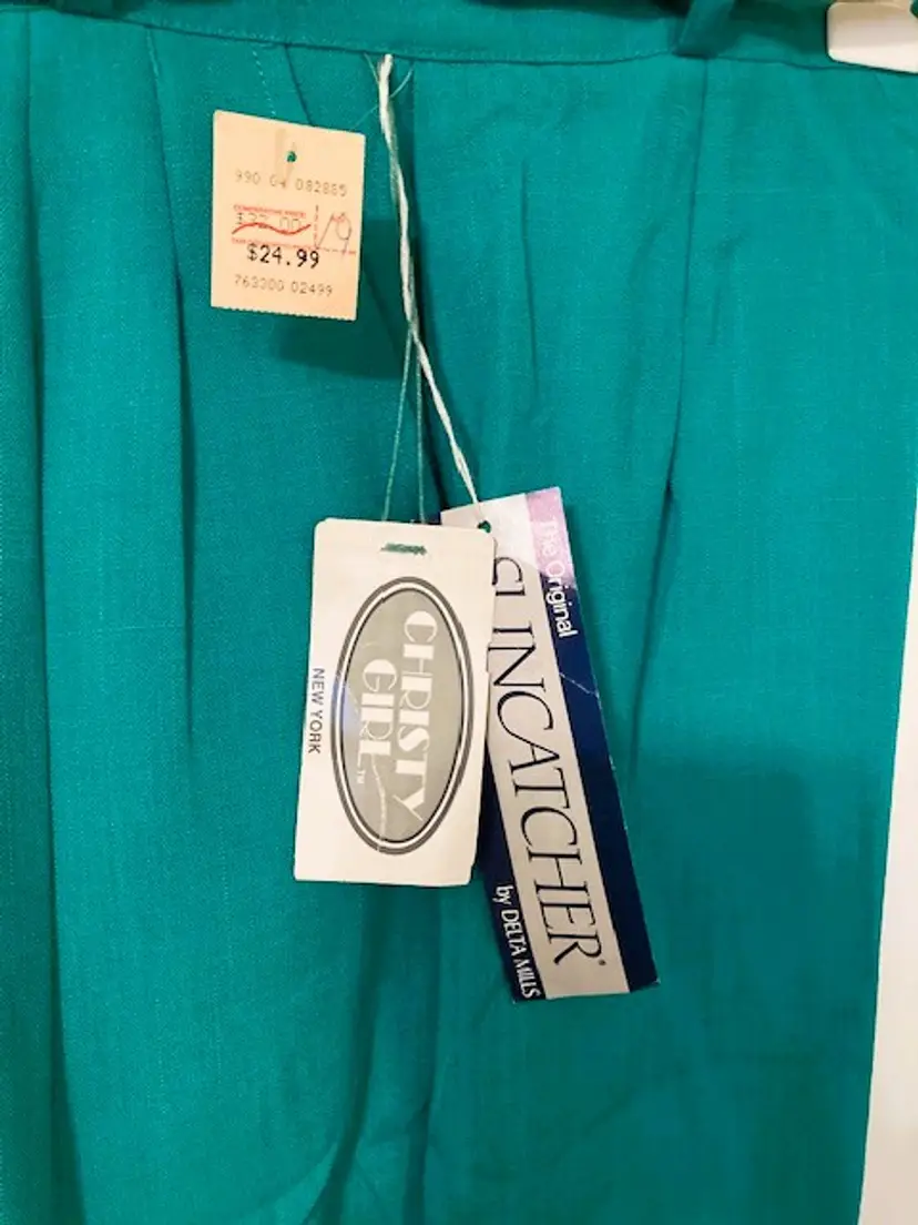 Christy Girl New York Womens Suncatcher Pants Size 10 Light Green