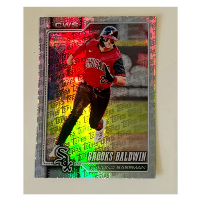 Brooks Baldwin Topps Foil Chicago White Sox