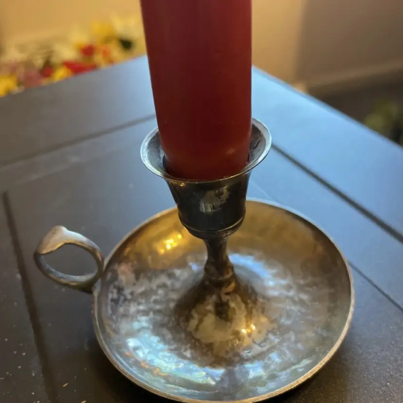 Silver Plated Candlestick