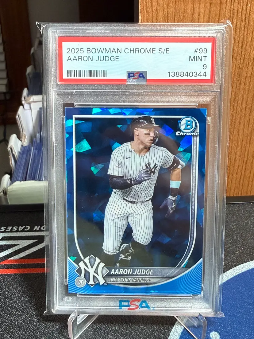 Aaron Judge 2025 Bowman Chrome S/E PSA 9