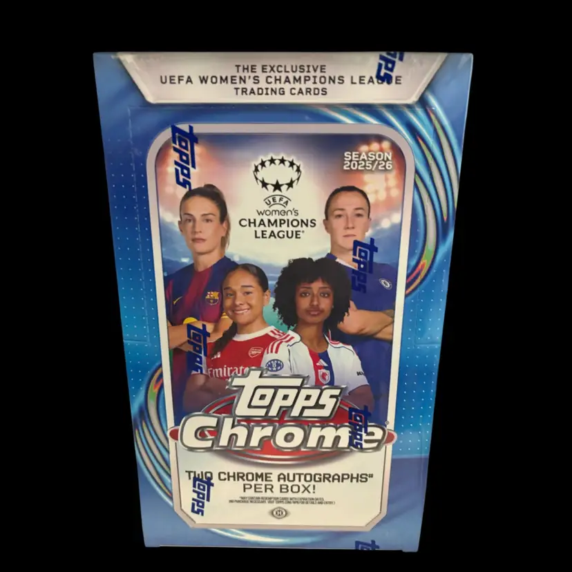 2026 Topps Chrome Women’s UCC Hobby Box (Ripped Or Shipped)