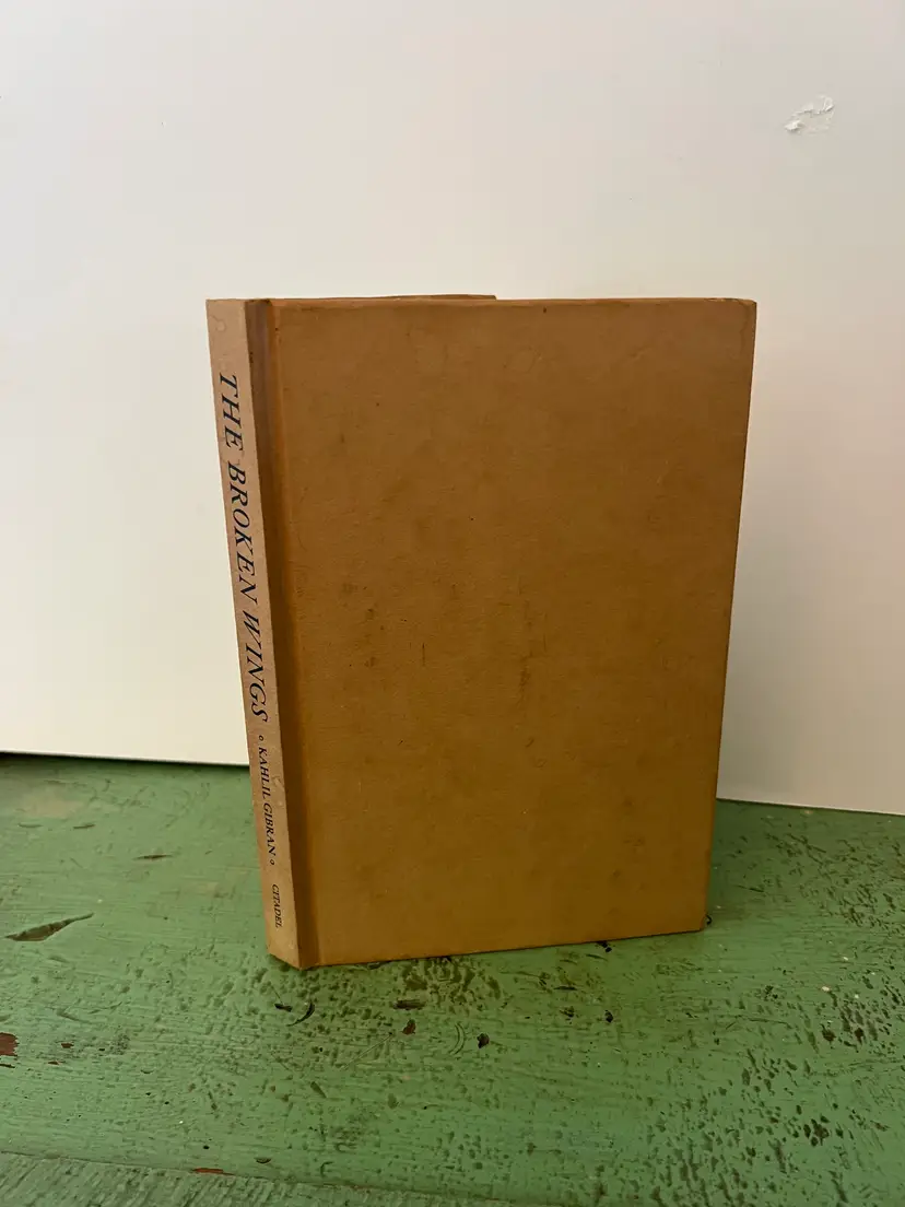 The Broken Wings by Kahlil Gibran HC First Edition Hardcover Very Good 1957