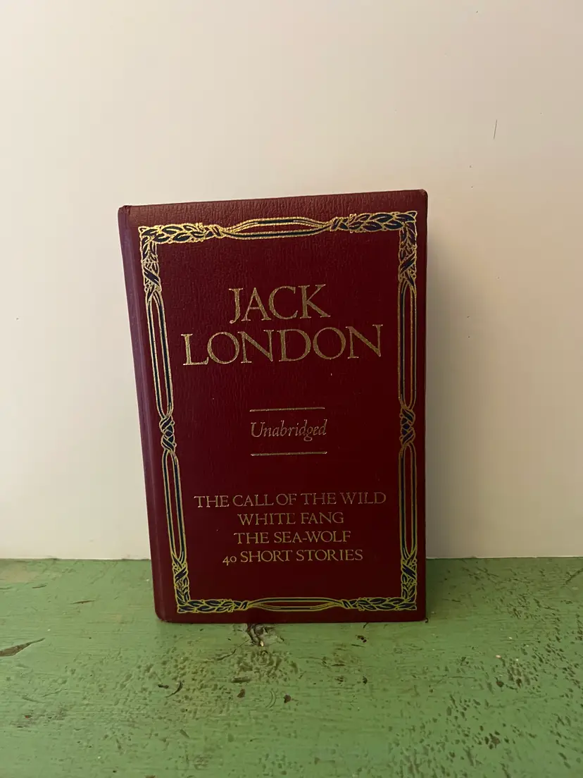 Jack London Unabridged Collectors Edition Hardcover. Call of the Wild White Fang 1980 Jen