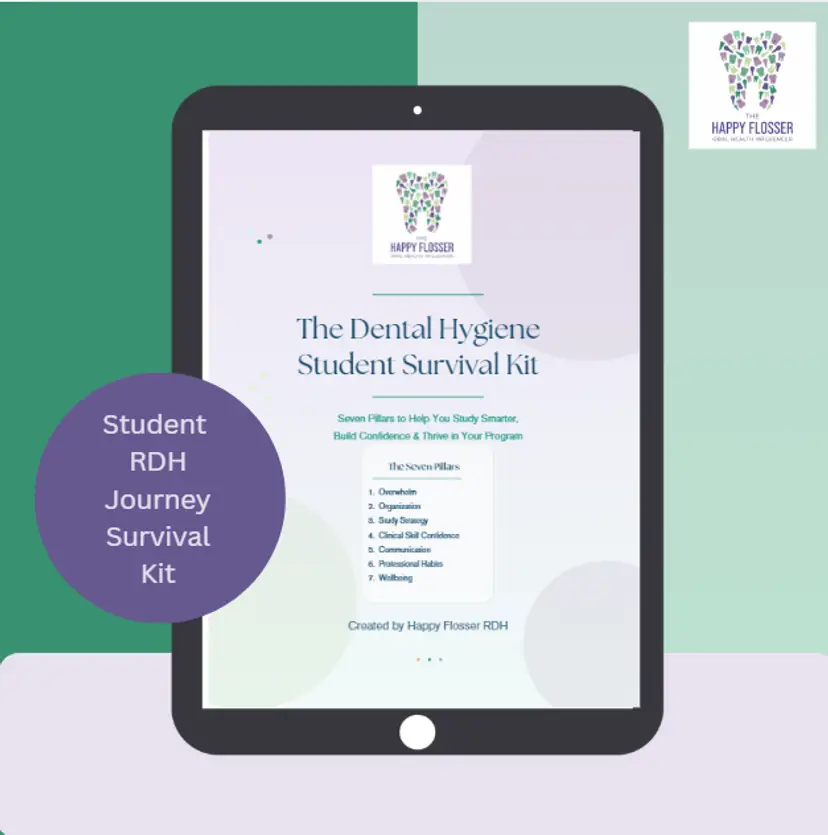 Dental Hygiene Student Survival Kit Workbook
