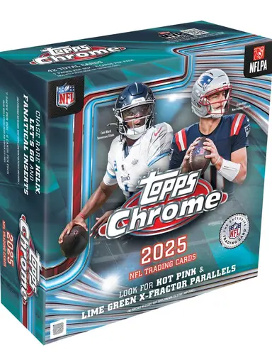 2025 Topps Chrome Football Mega Box Break