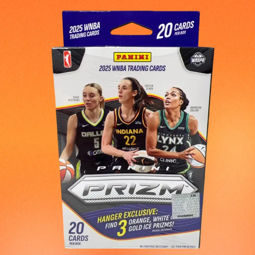 2025 Panini Prizm WNBA Hanger Box (stacked shipping)
