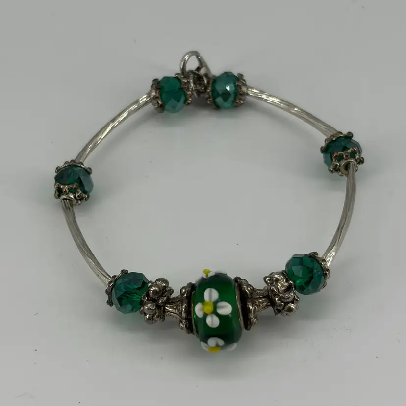 Lampwork Bead Bracelet