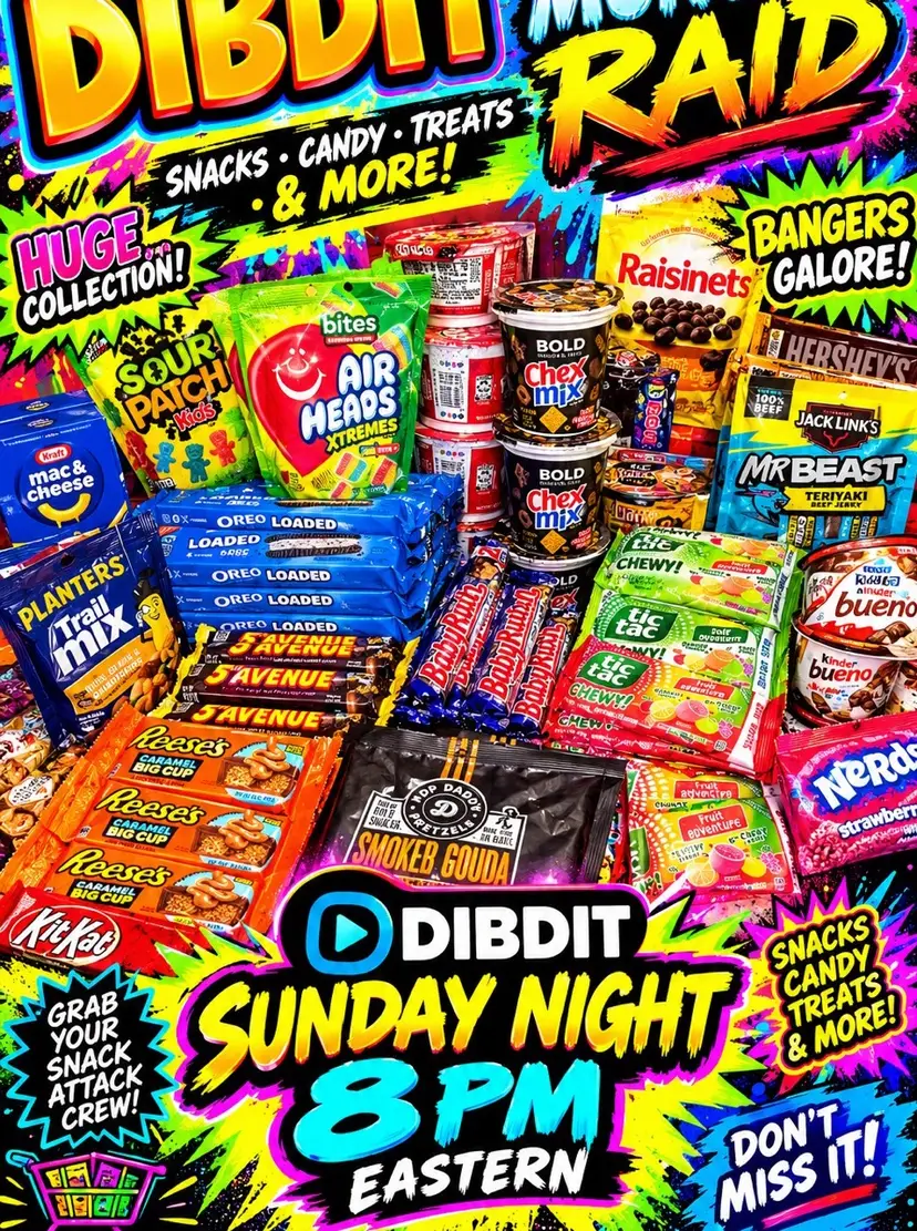 Get Your Munch On Sunday Night Let’s Goooo 🍬🍫🍪Y’all