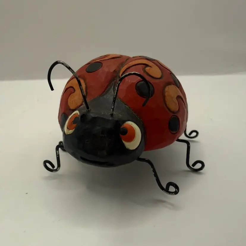 Jim Shore Mini Ladybug Figurine 3”