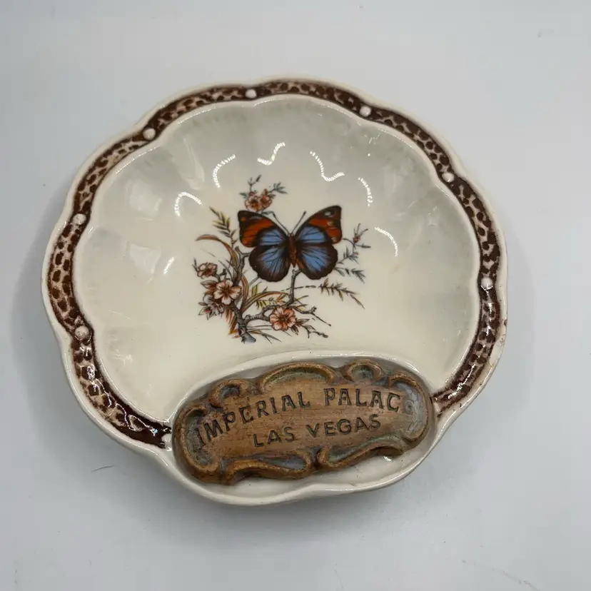 Vintage Treasure Craft Imperial Palace Las Vegas Ashtray Or Trinket Dish