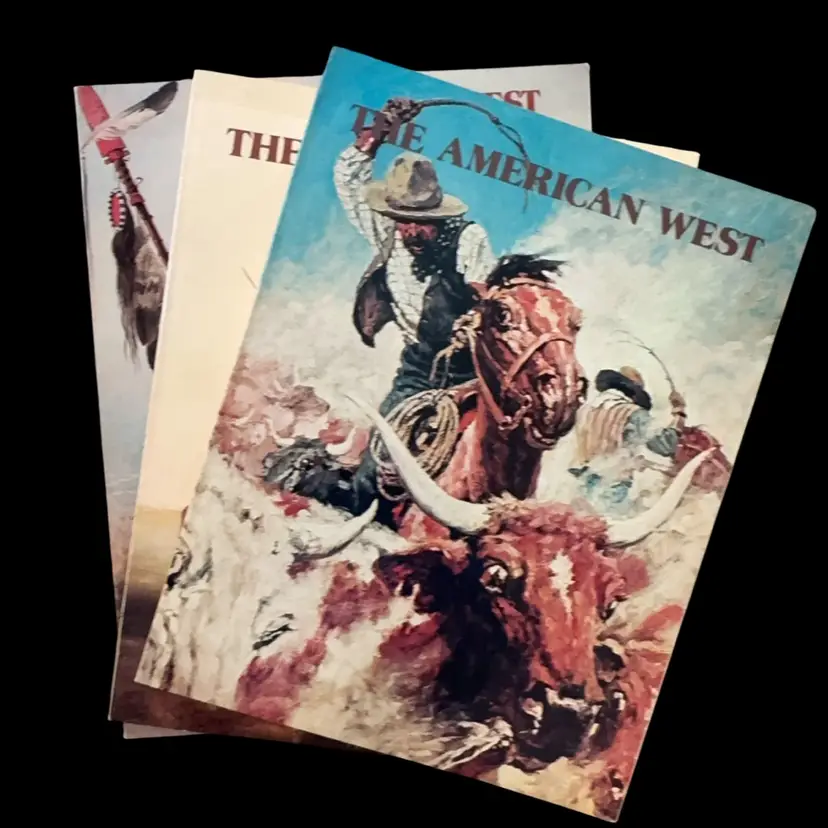 Set A Three 1977 The American West Magazine