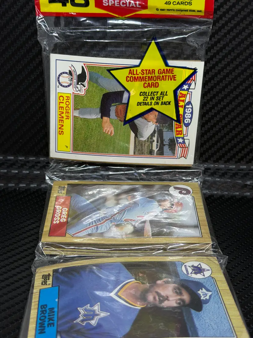 1987 Topps Baseball Hanger Pack