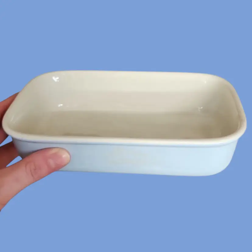 #282- Soap Dish Tray Baking Dish 6” Hall CA