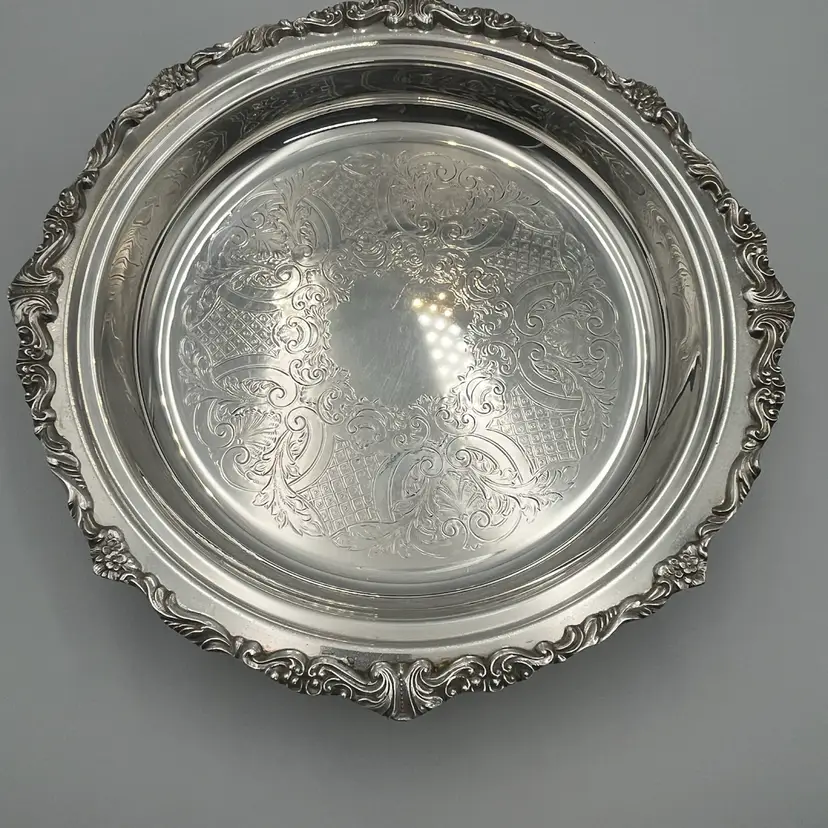 Sheridan Footed Silver Plated Serving Dish
