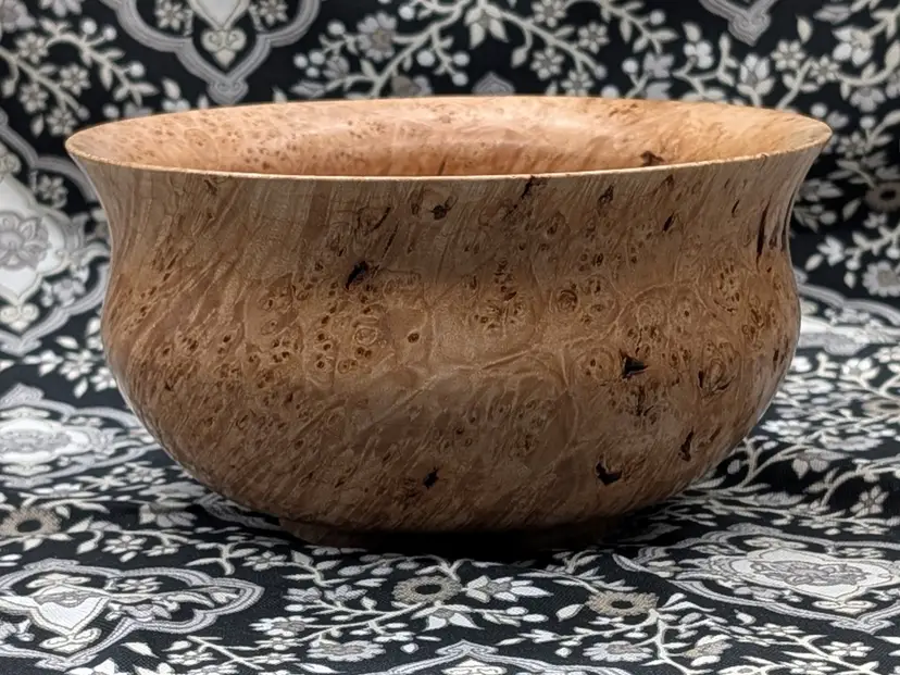 A One-of-a-Kind Maple Burl Bowl Statement Piece