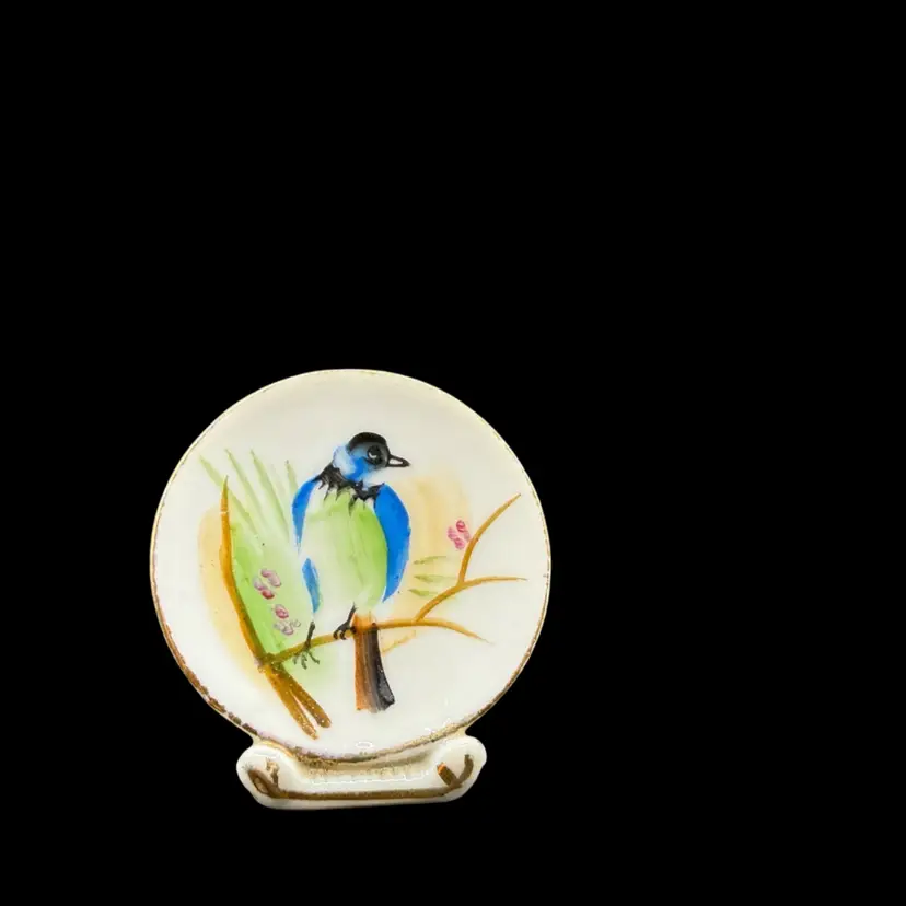 It Has A Bird On It Mini Decorative Plate