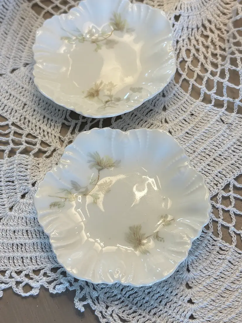 Adorable Limoges butter pats!