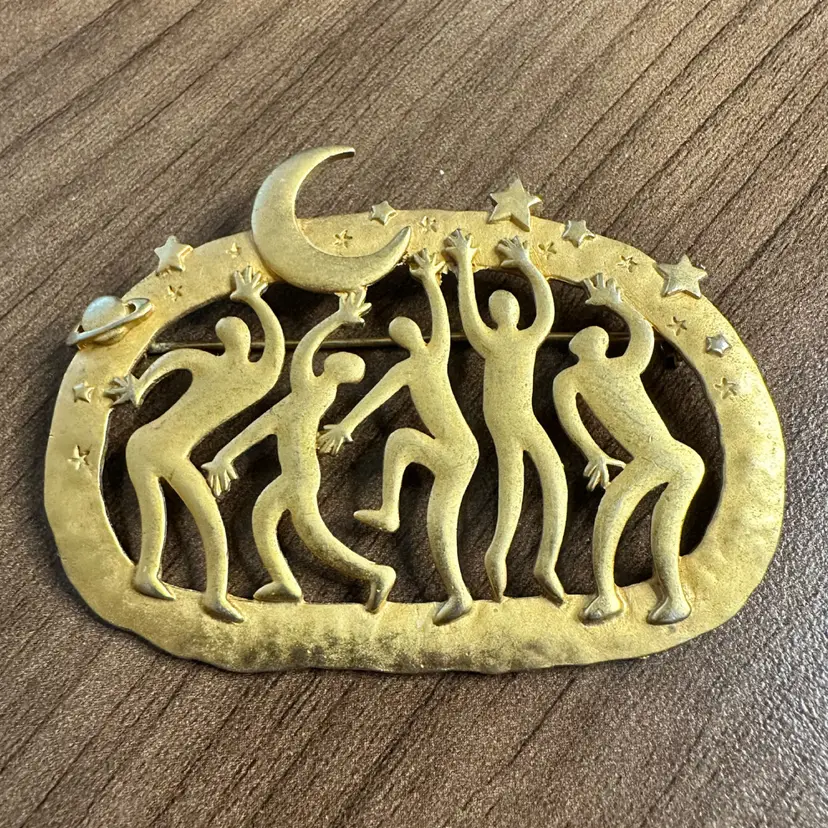 JJ Brooch Universe Dance Party Good-Tone