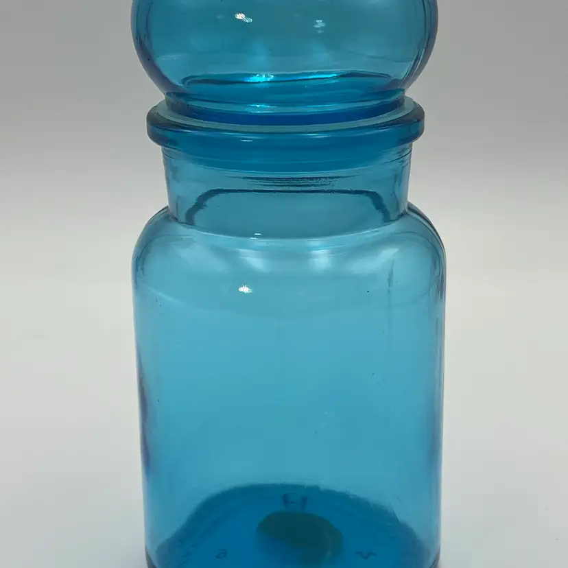 Belgium Aqua Blue Apothecary Jar