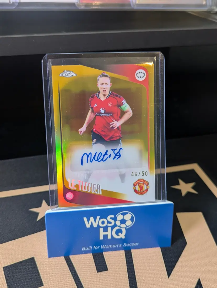 Maya Le Tissier Gold Auto /50