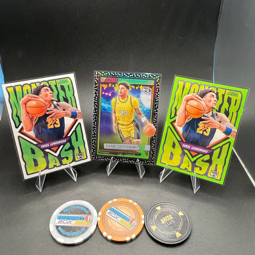 Yaxel Lendeborg Bones #/149 2026 Score-a-Treat Golden State Warriors