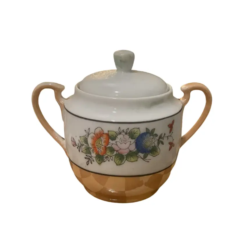 🎉Lusterware Sugar Bowl