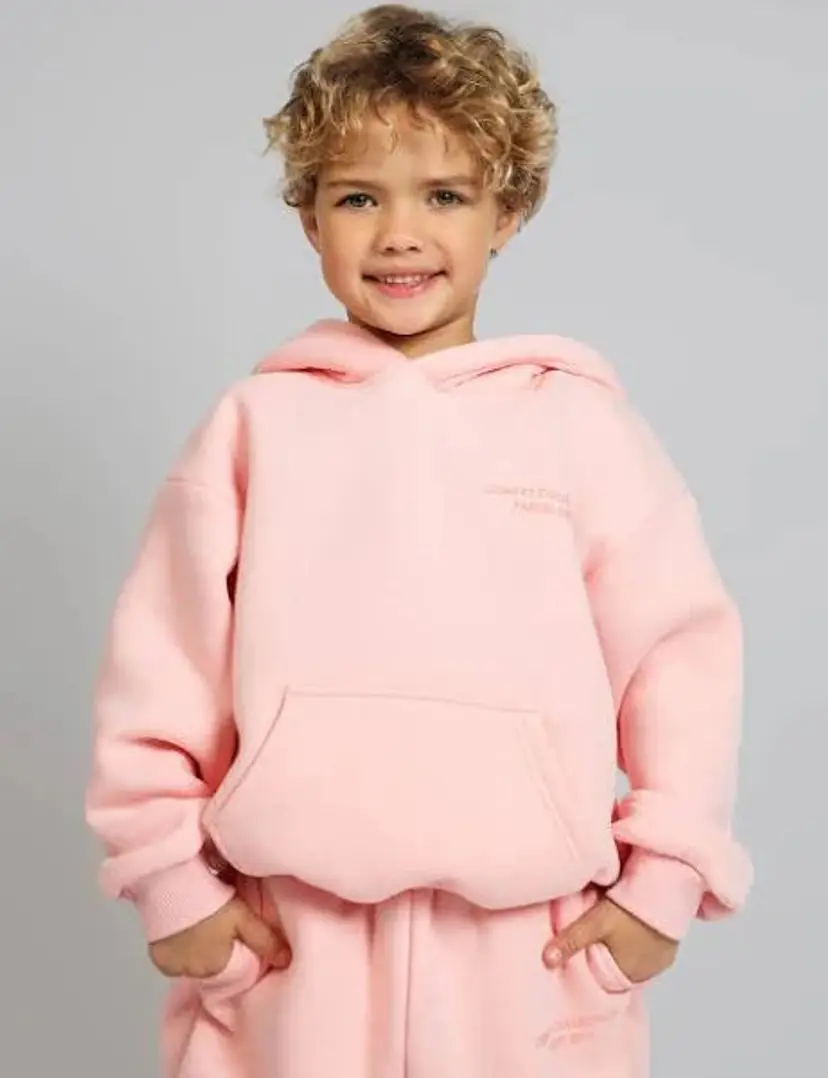COMFRT BUBBLEGUM PINK KIDS PASTEL HOODIE NIP